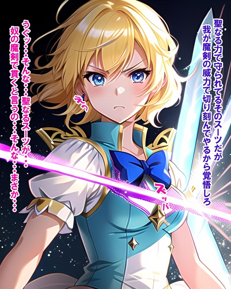 サンプル画像1:敵と戦いピンチになる魔法少女 Vol1(ヒロピンの窓口「アルファ・インディア」) [d_347554]