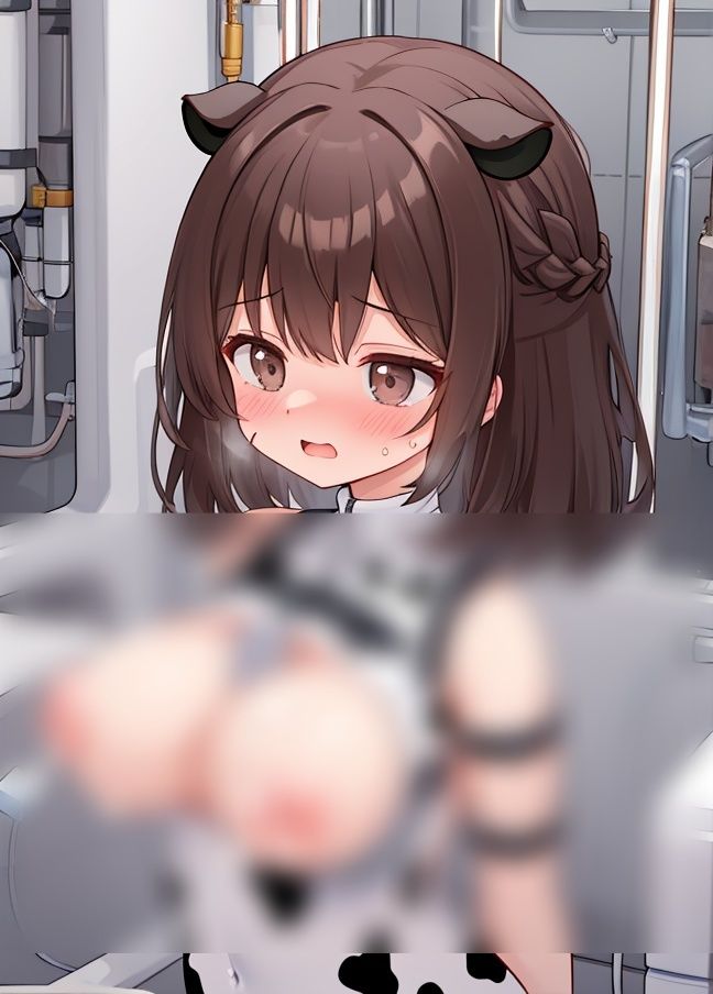 サンプル画像4:搾乳強●｜おっぱいみるく(もぶAI) [d_347659]