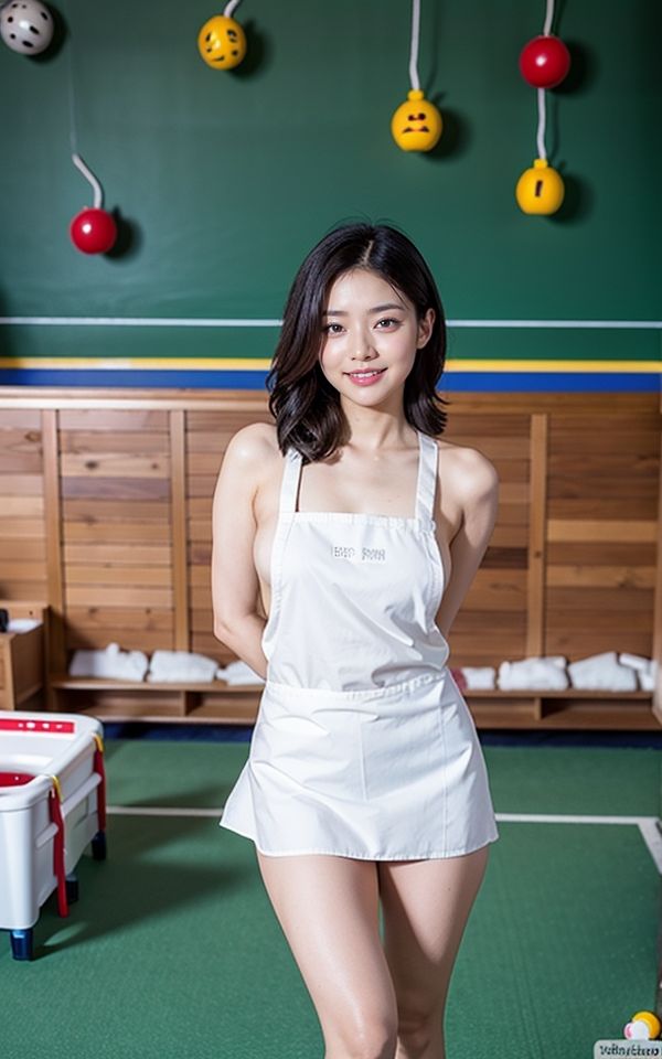 サンプル画像4:保育士 清楚少女(PornAI) [d_347672]