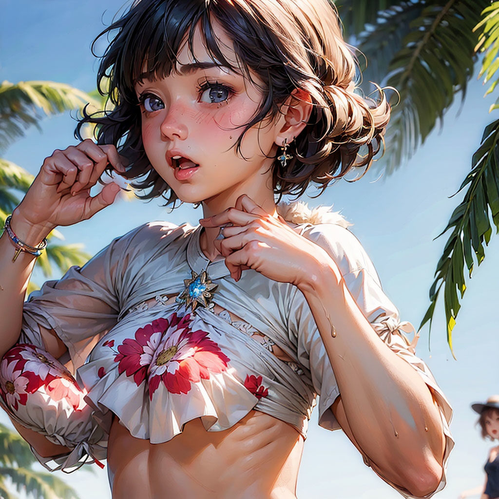 サンプル画像5:夏の迷子(うるわし校房) [d_347705]