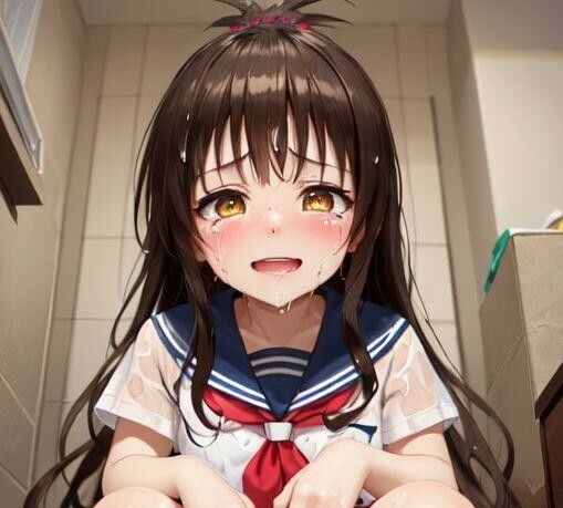 サンプル画像1:T◯LOVEる 結◯美柑みたいな女の子(縦軸と無花果) [d_347754]