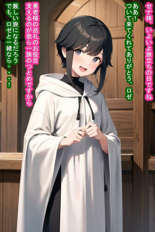 サンプル画像2:冒険者チュートリアル寝取られ 〜冒険第一歩でヒロインを寝取られ孕まされちゃうお話〜初級プリースト編(大海原) [d_347794]