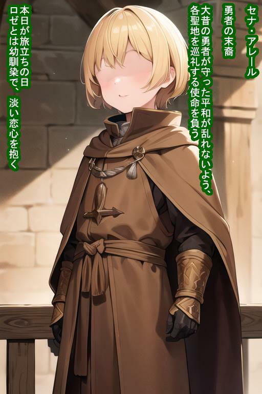 サンプル画像5:冒険者チュートリアル寝取られ 〜冒険第一歩でヒロインを寝取られ孕まされちゃうお話〜初級プリースト編(大海原) [d_347794]