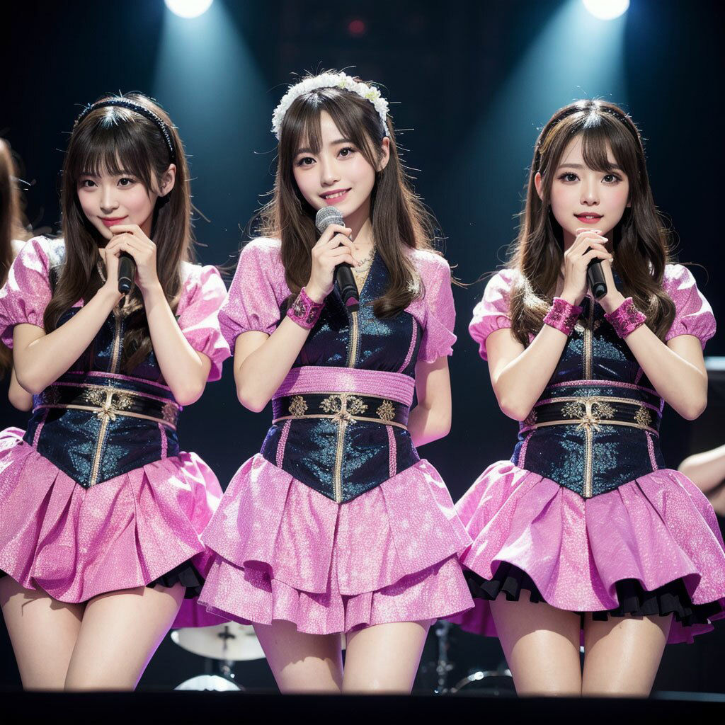 サンプル画像2:美少女AIアイドルグループ marus写真集(美少女AI〜丸〜) [d_347828]