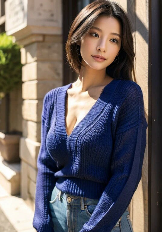 サンプル画像6:AI美女魅惑の谷間4(TTY) [d_347832]