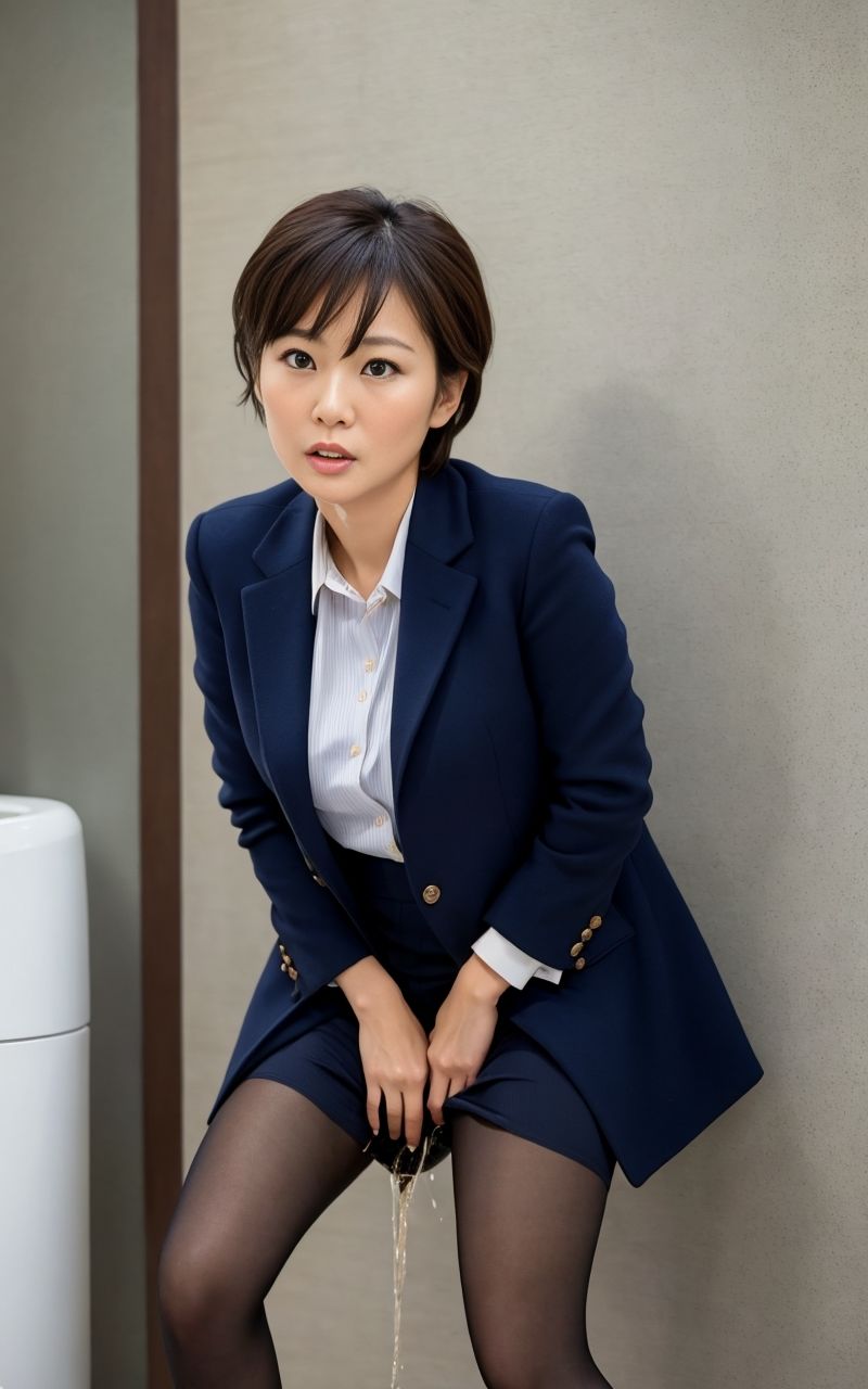 サンプル画像2:受験生ママのおもらし(P-AI planning) [d_347880]