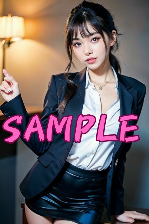 サンプル画像1:No.1セールスレディのSEX？交渉術(AI美女らぼ) [d_347934]