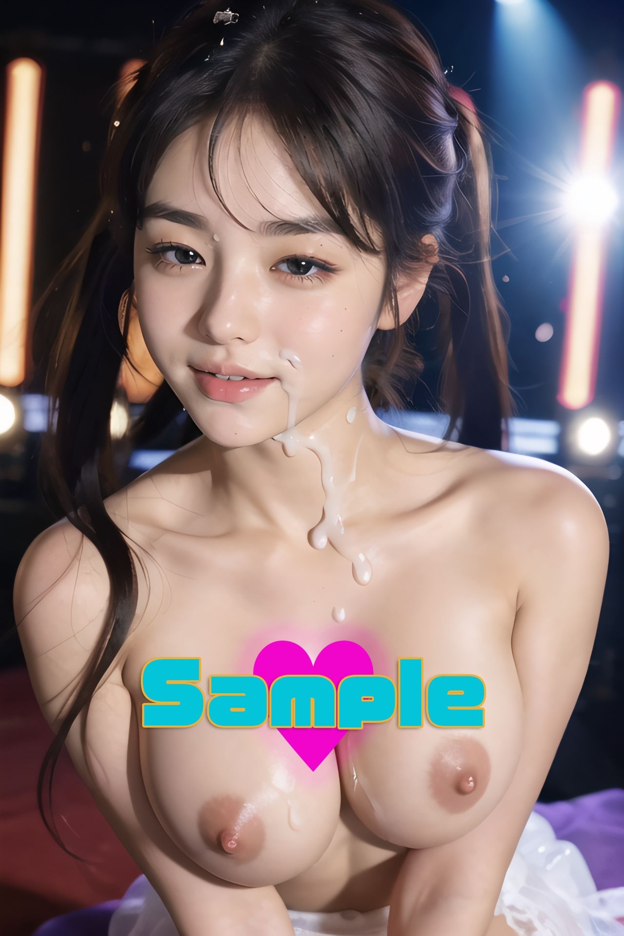 サンプル画像3:アイドル達に顔射！顔射！感謝祭！(妄想倶楽部) [d_347947]