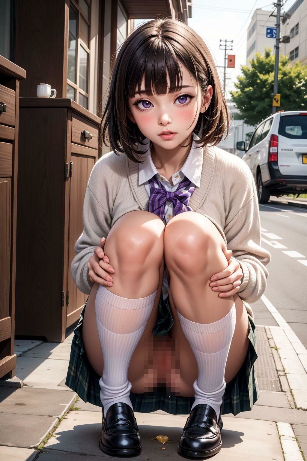 サンプル画像4:どこでおしっこしようかなぁ(ネオンノクターン) [d_347958]