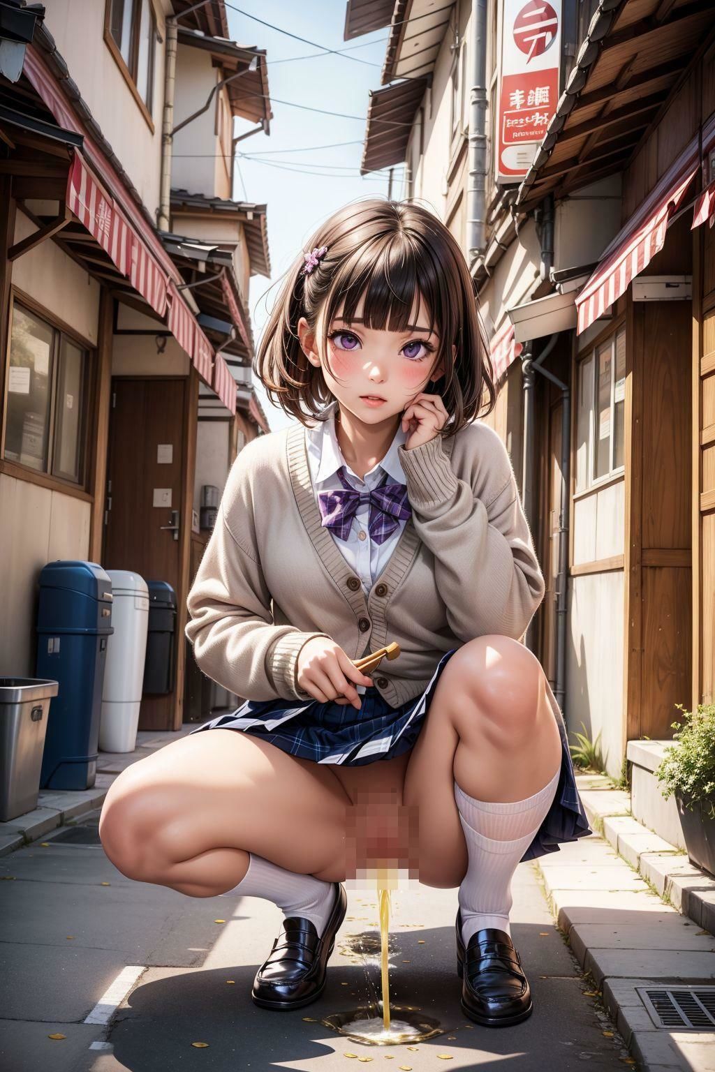 サンプル画像5:どこでおしっこしようかなぁ(ネオンノクターン) [d_347958]