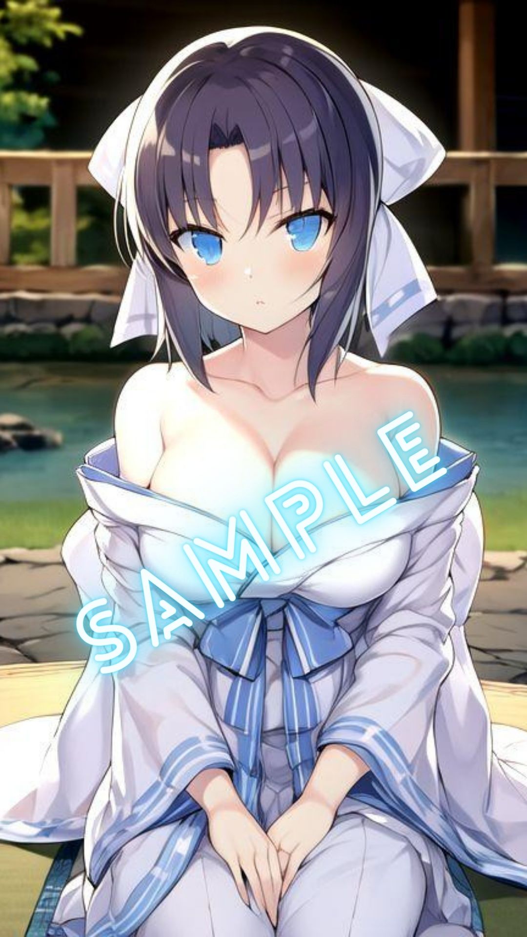 サンプル画像2:閃乱カグラ 雪泉 画像集(パンティー旅情) [d_347979]