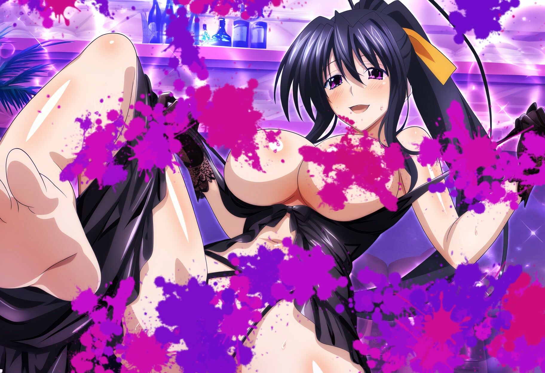 サンプル画像4:雷光の巫女の性事情(ある) [d_348039]