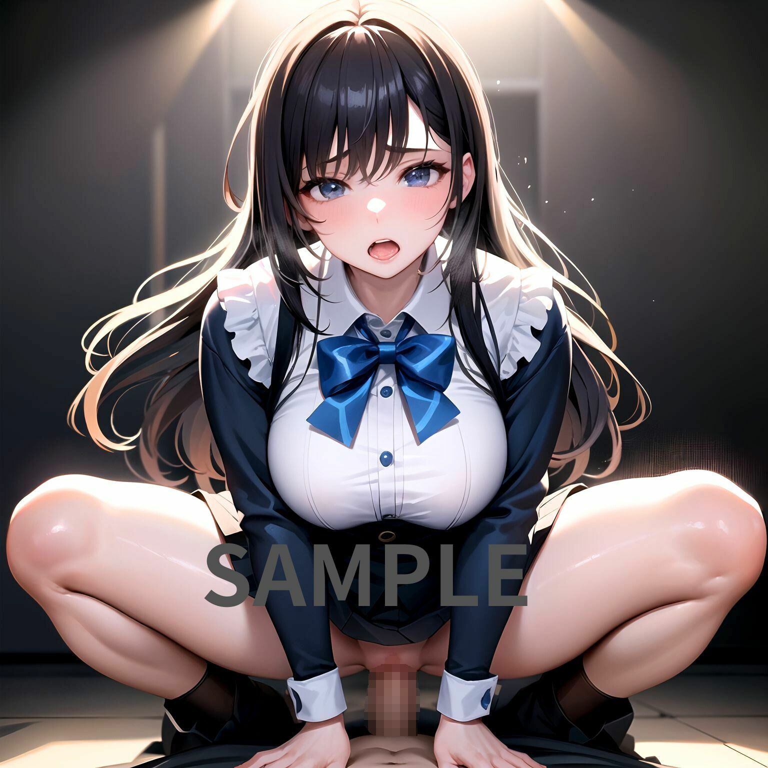 サンプル画像6:ボクちん〜ぼくのちんこが美女たちの休憩所になってしまった件(巨乳美女) [d_348143]