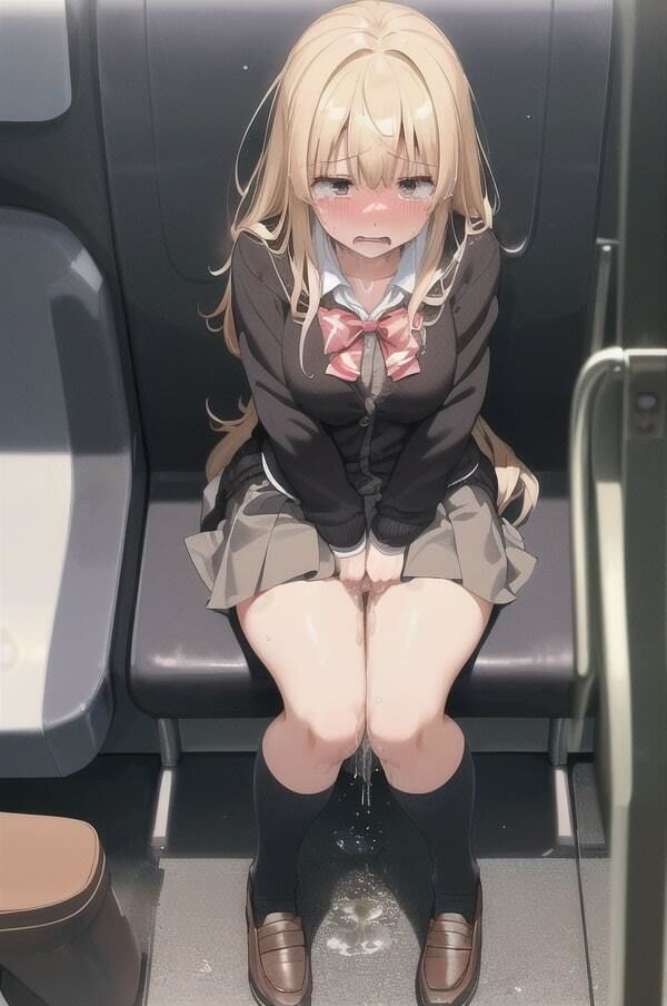 サンプル画像4:電車の中でおしっこ限界！(スポガ) [d_348163]