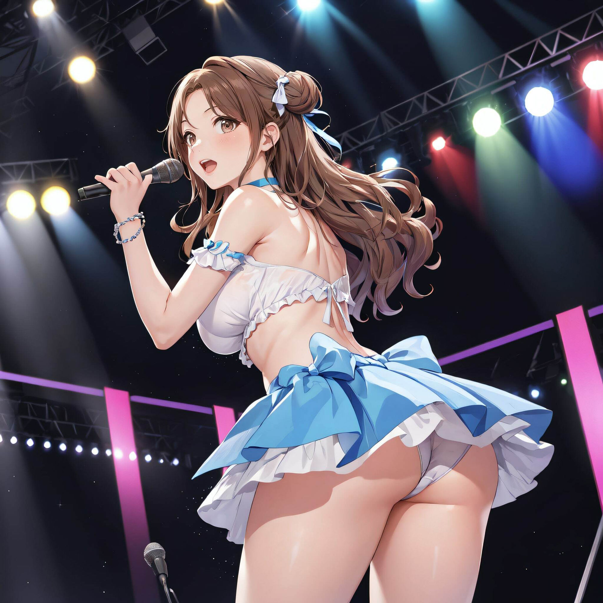 サンプル画像2:個人撮影 〜市川〇菜の場合〜(垂AI) [d_348230]