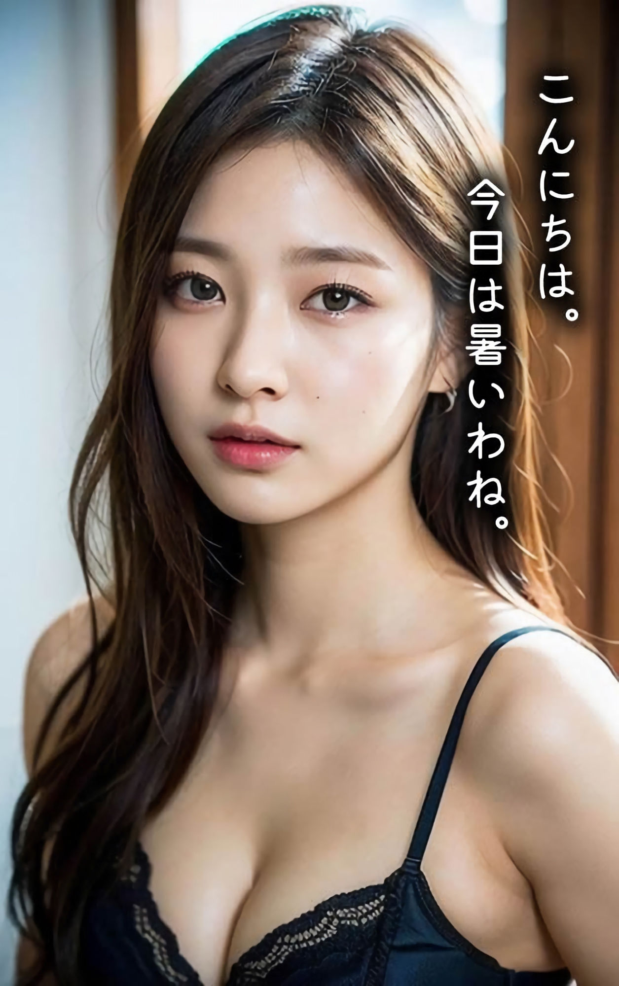 サンプル画像3:【官能小説型写真集】隣のアラサー奥さんが寂しがり屋で毎日僕の部屋に来るので中出ししちゃった（全117ページ）(AIPhoto出版) [d_348238]