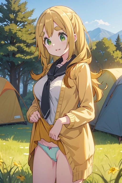 サンプル画像3:あおいちゃんとゆるゆるキャンプ 春の巻(とろとろ本舗) [d_348241]