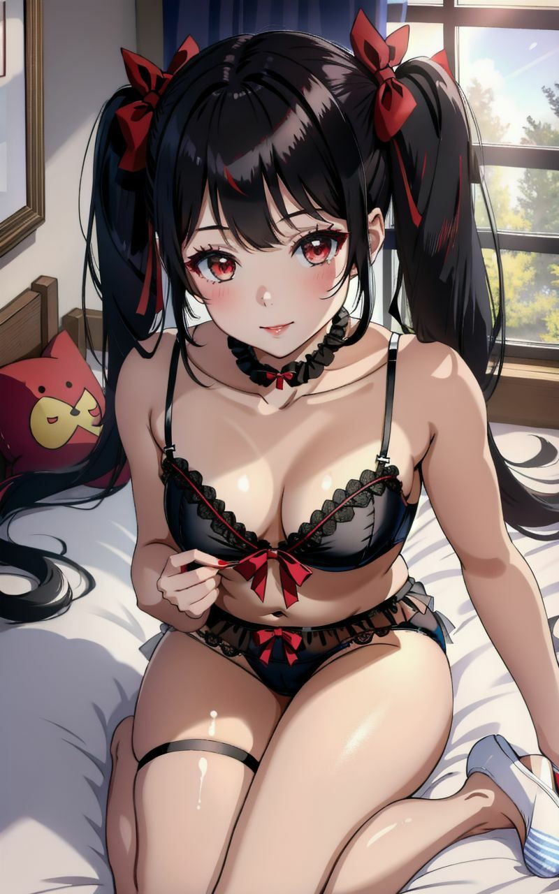 サンプル画像1:【超高画質グラビア写真集】地雷系女子の下着。かわいい50枚〜2巻〜(ruana) [d_348284]