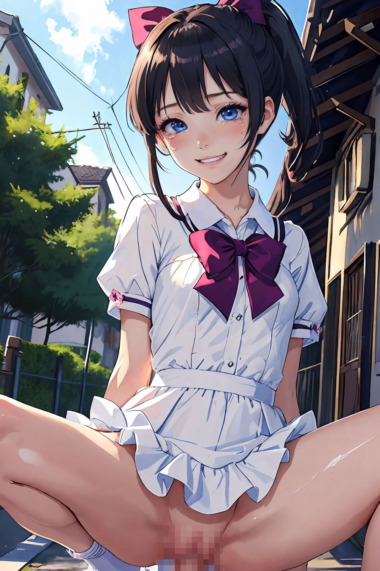 サンプル画像6:【ザコチ〇ポ友の会・推奨作品】メス〇キJKに見下されて我慢できるチ〇ポいる〜？いねぇよなぁ〜！！vol.001(OKZ_072) [d_348296]