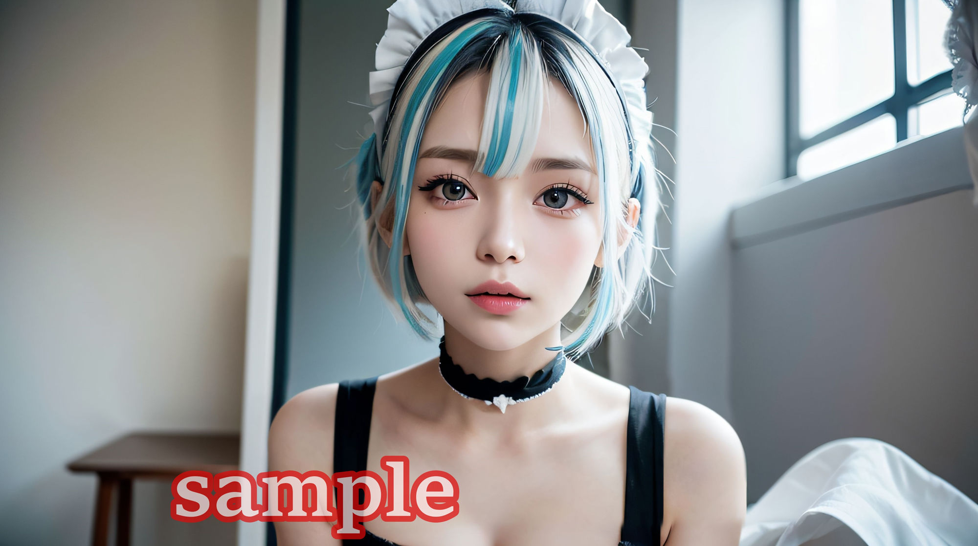 サンプル画像5:美少女メイド壁紙集(FOX_AI) [d_348347]