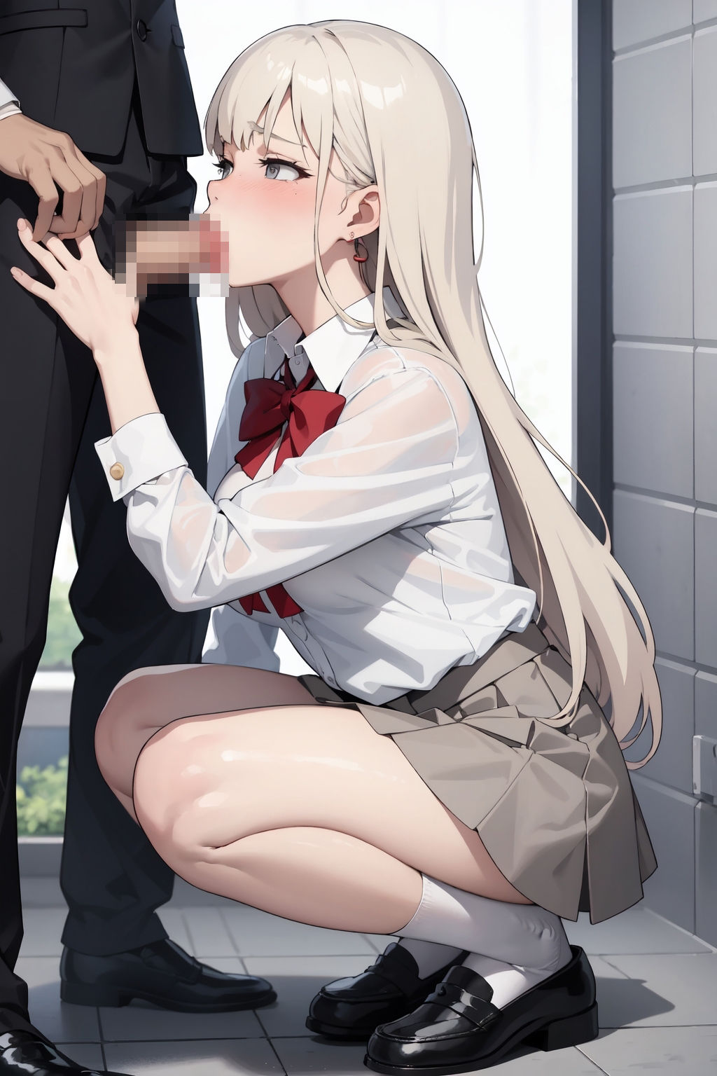 サンプル画像5:生意気ギャルを中出し成敗(AI活) [d_348368]