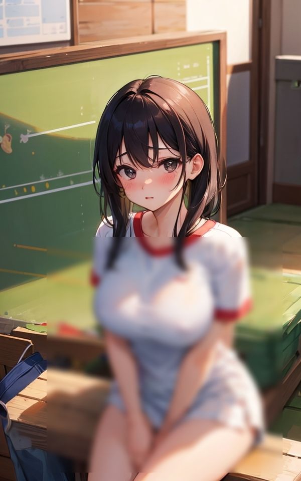 サンプル画像1:着衣巨乳美女 〜私、結構おっきいんだよ〜(AI美女工房) [d_348371]