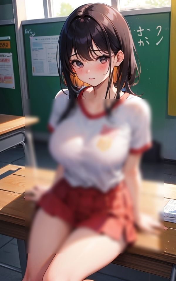 サンプル画像3:着衣巨乳美女 〜私、結構おっきいんだよ〜(AI美女工房) [d_348371]