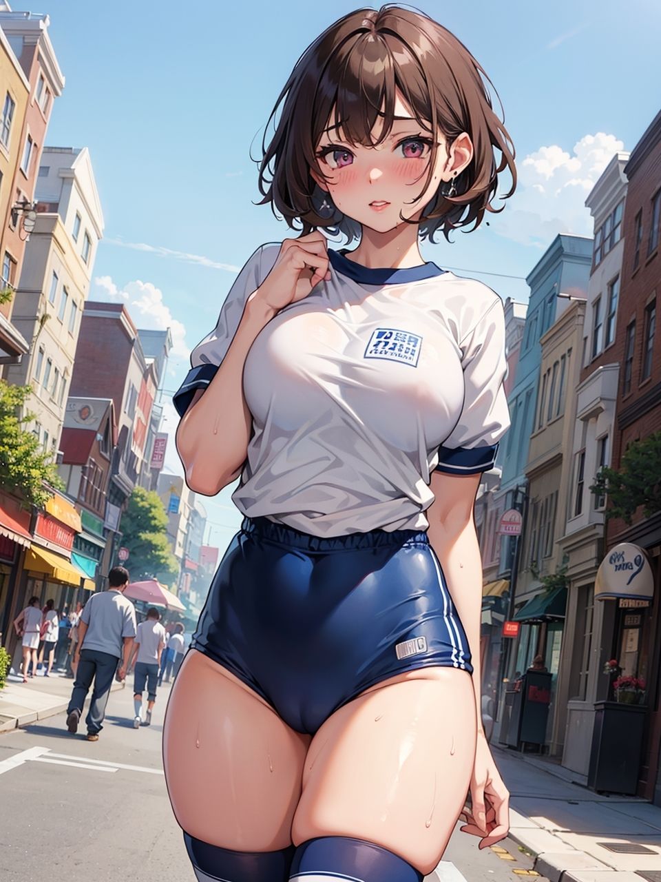 サンプル画像2:お母さんが可愛すぎるので、土下座してコスプレ写真集のモデルになってもらったCG集(妄想サチュレーション) [d_348392]