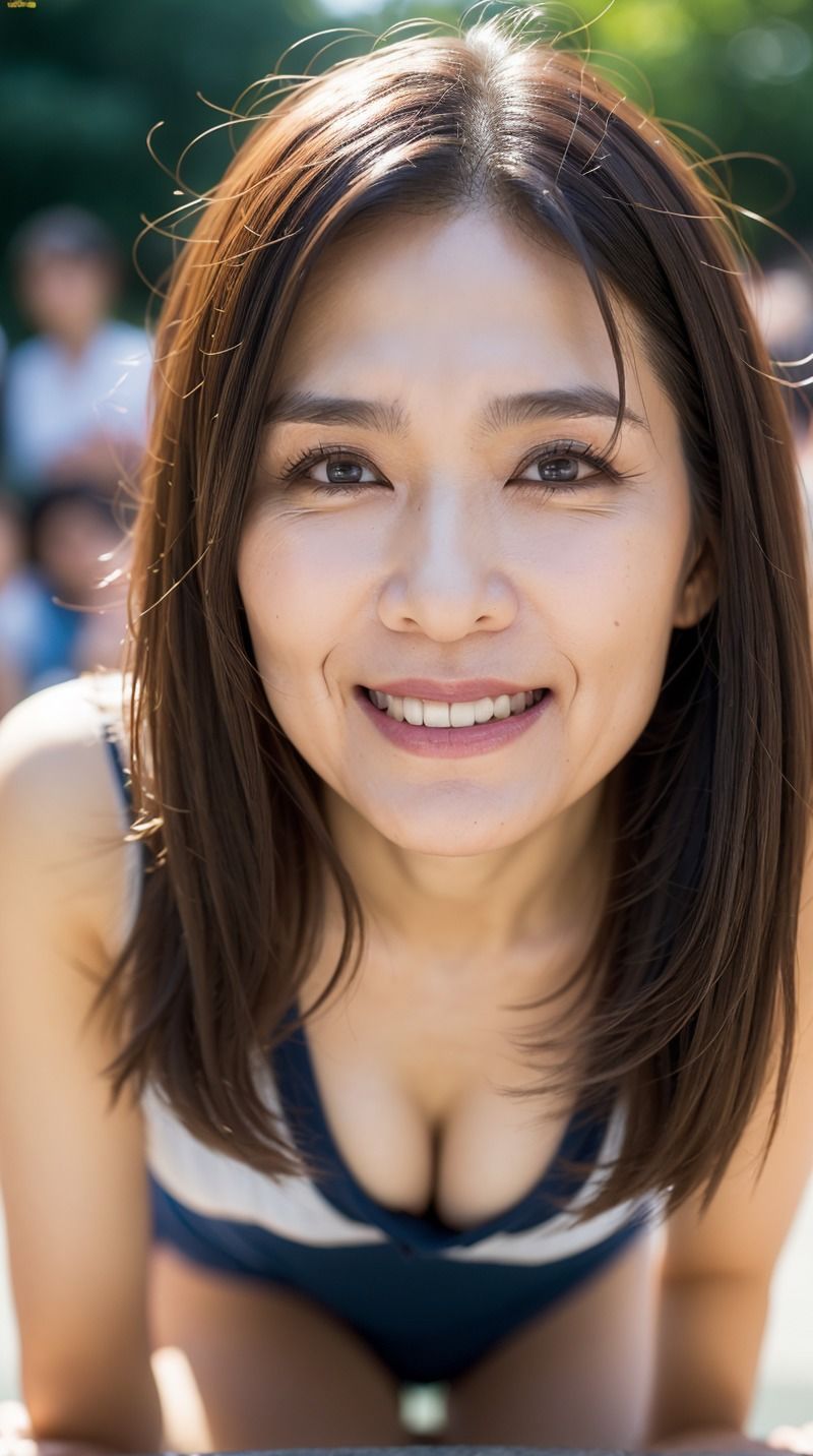 サンプル画像3:美熟女野外露出(Lumi) [d_348417]