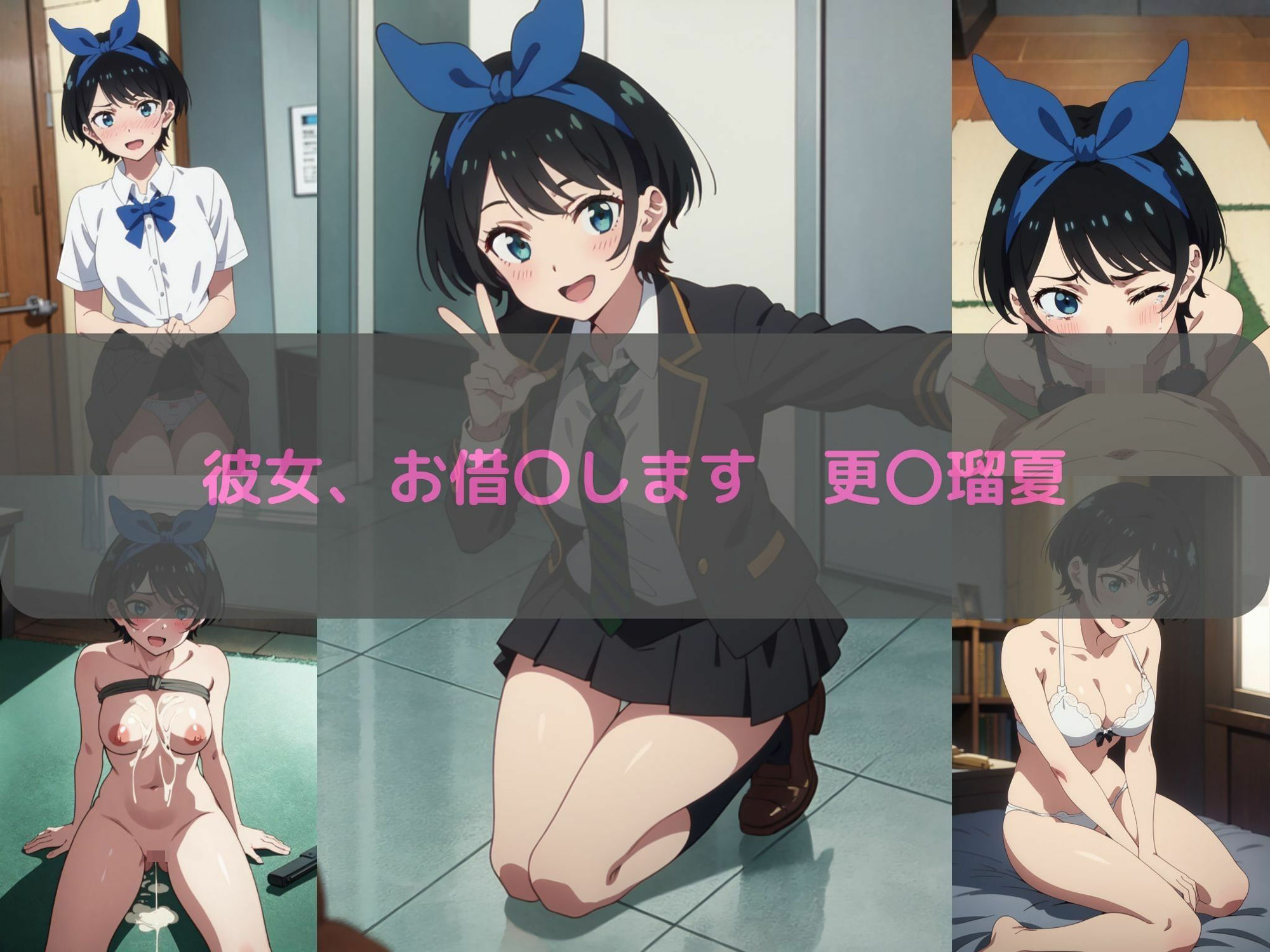 サンプル画像2:彼女、お借〇します 更〇瑠夏 エロCG集(しおんの館) [d_348428]