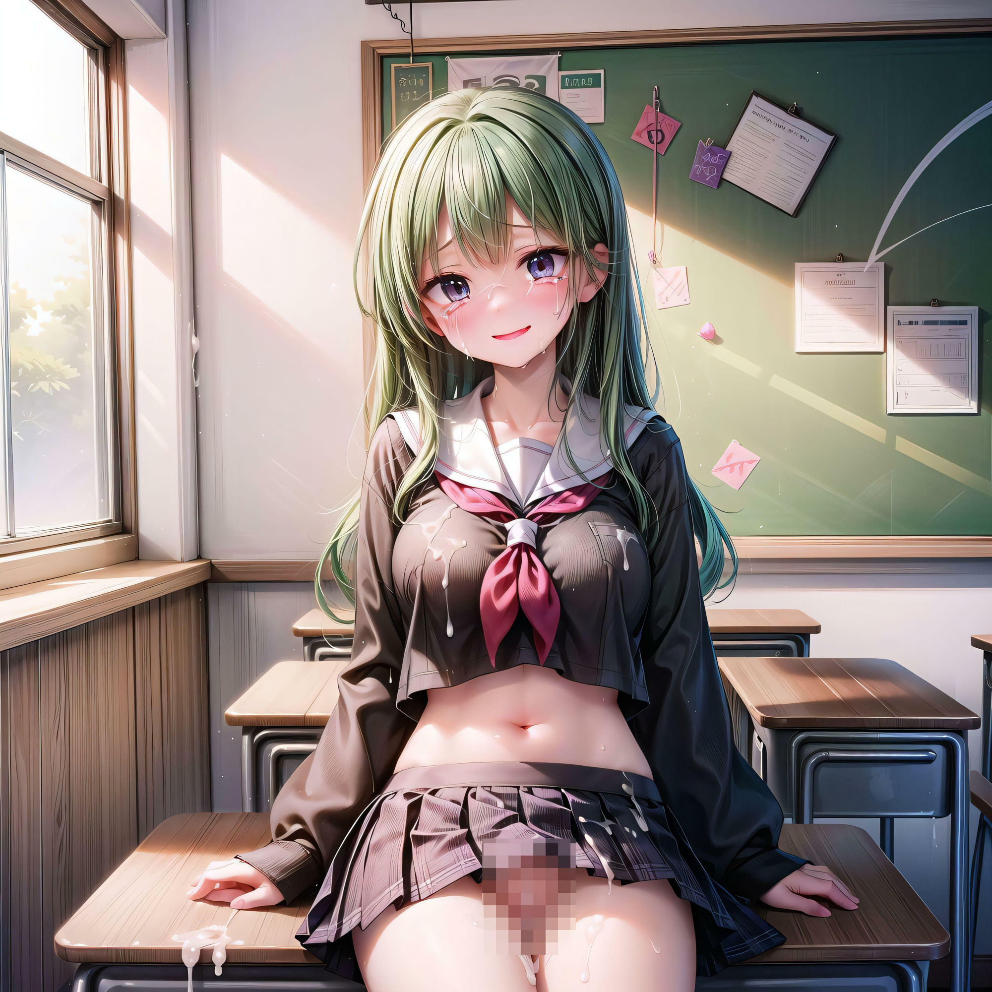 サンプル画像1:この学校にはルールがない(官能ラビリンス) [d_348453]