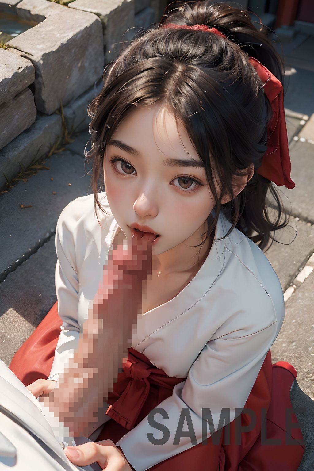 サンプル画像6:どエロな巫女との過ごし方(可憐堂) [d_348476]