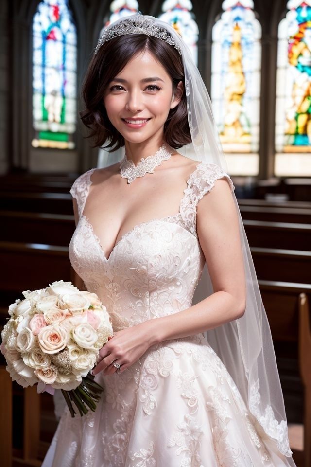 サンプル画像2:美しい痴態02 花嫁＆下着(えろいも) [d_348519]