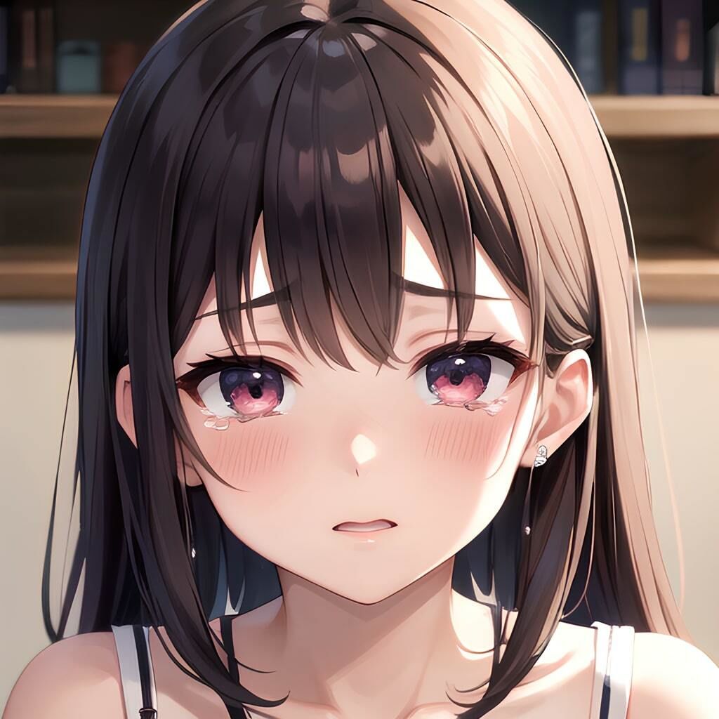 サンプル画像1:泣顔(でんでん) [d_348522]