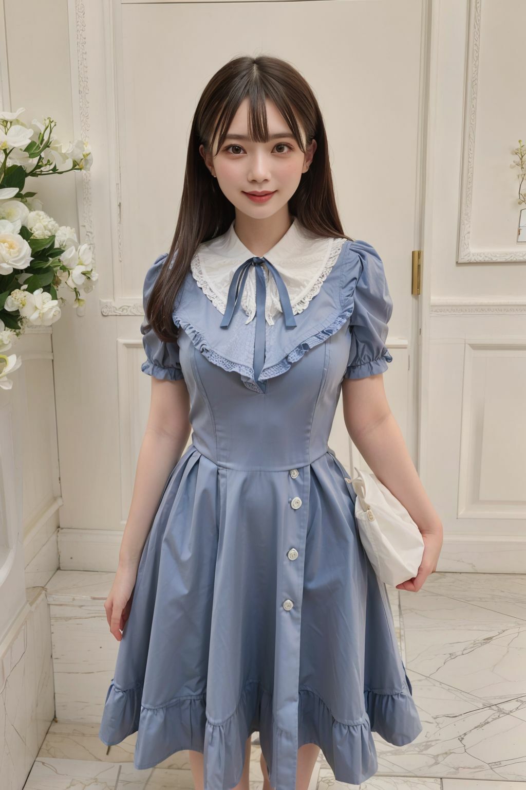 サンプル画像2:磯山梓:AI美女カタログ14(ゆるふわAI) [d_348591]