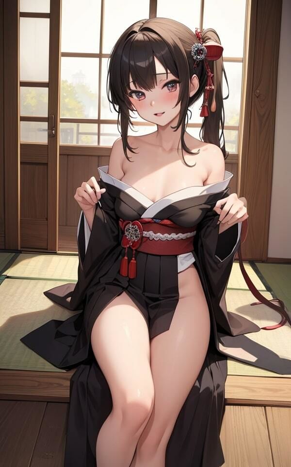 サンプル画像2:コスプレ美女のおさそい？ 目のやり場に困っちゃう！(目を閉じたら桃源郷) [d_348669]