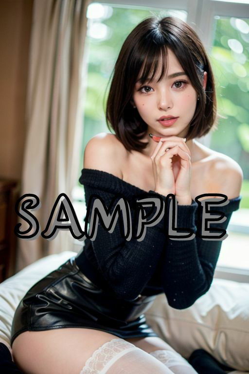 サンプル画像3:絶対領域を見せつけオスを誘う 清楚系ビッチにお仕置きファック(AIみっくす) [d_348834]