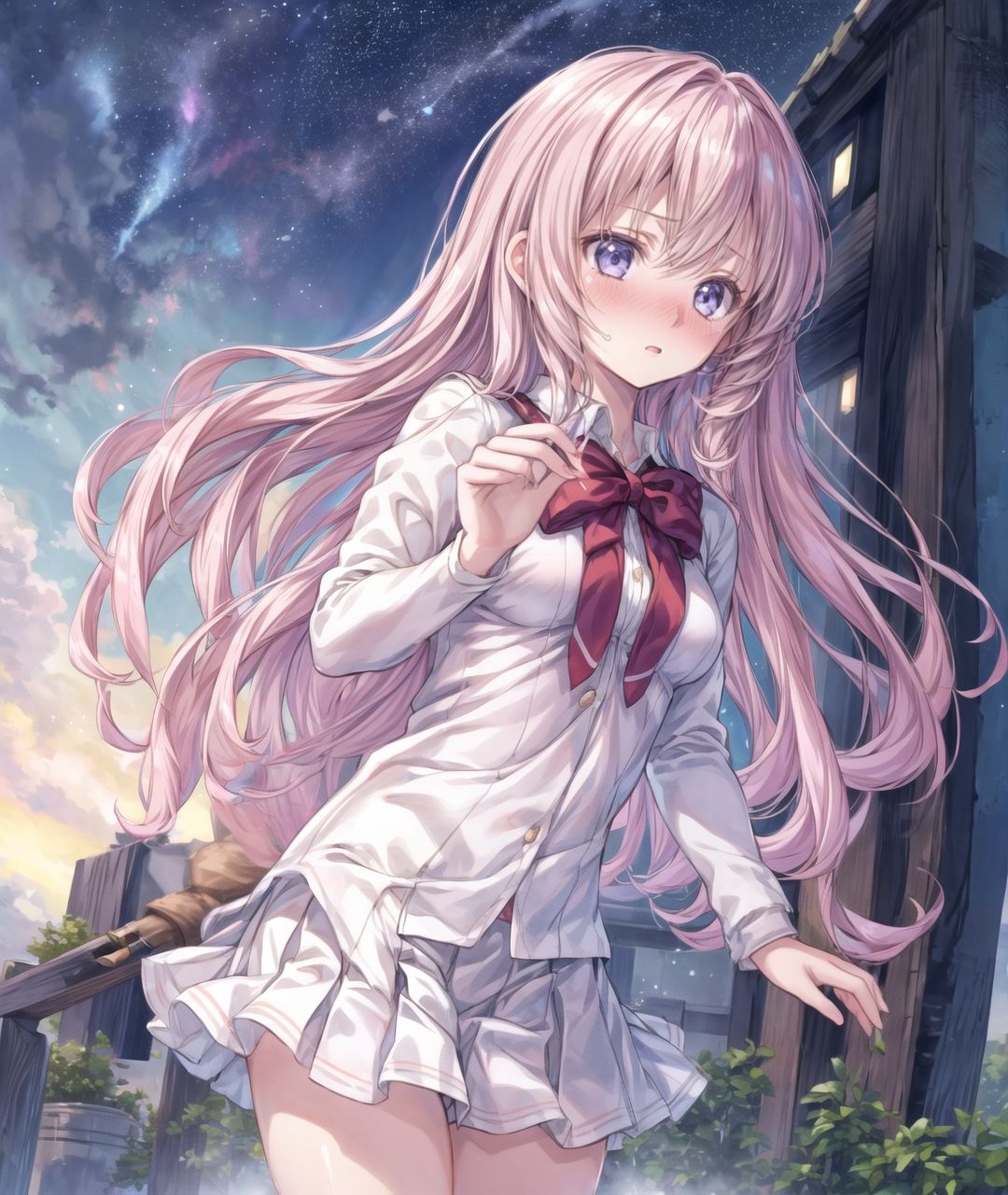 サンプル画像3:美少女たちのひととき・一〇瀬帆波(Aark) [d_348874]