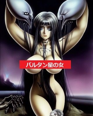 サンプル画像1:バルタン星人のガールフレンドは意外と可愛かった！巨乳です！チ〇ポ挟まれます！(MUTANTITS) [d_348959]