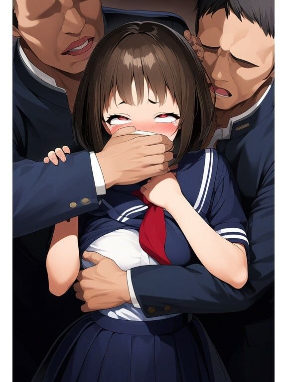 クロロホルムで口を塞がれて連れ去られるお嬢様学園の少女達