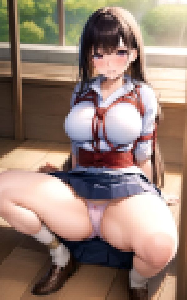 サンプル画像1:爆乳美女に今すぐできる縛り方(エロゴリズム) [d_348991]