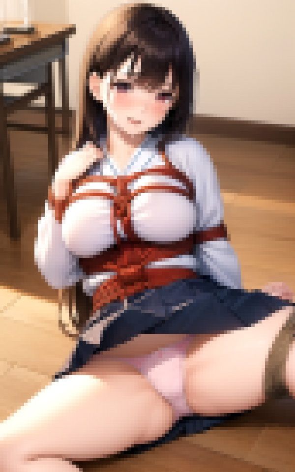 サンプル画像1:巨乳縛り解禁〜むっちりボディーに縄が食い込む〜(エロゴリズム) [d_349001]