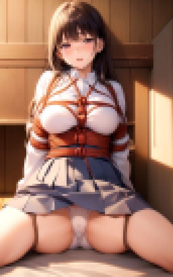 サンプル画像1:美女縄縛り 緊縛と快楽(テクノトリックス) [d_349034]