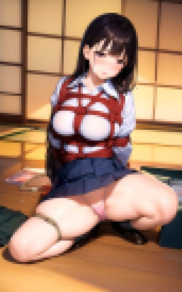 サンプル画像3:美女縄縛り 緊縛と快楽(テクノトリックス) [d_349034]