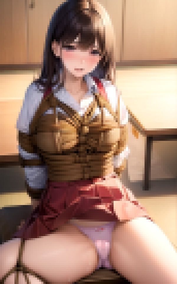 サンプル画像4:美女縄縛り 緊縛と快楽(テクノトリックス) [d_349034]