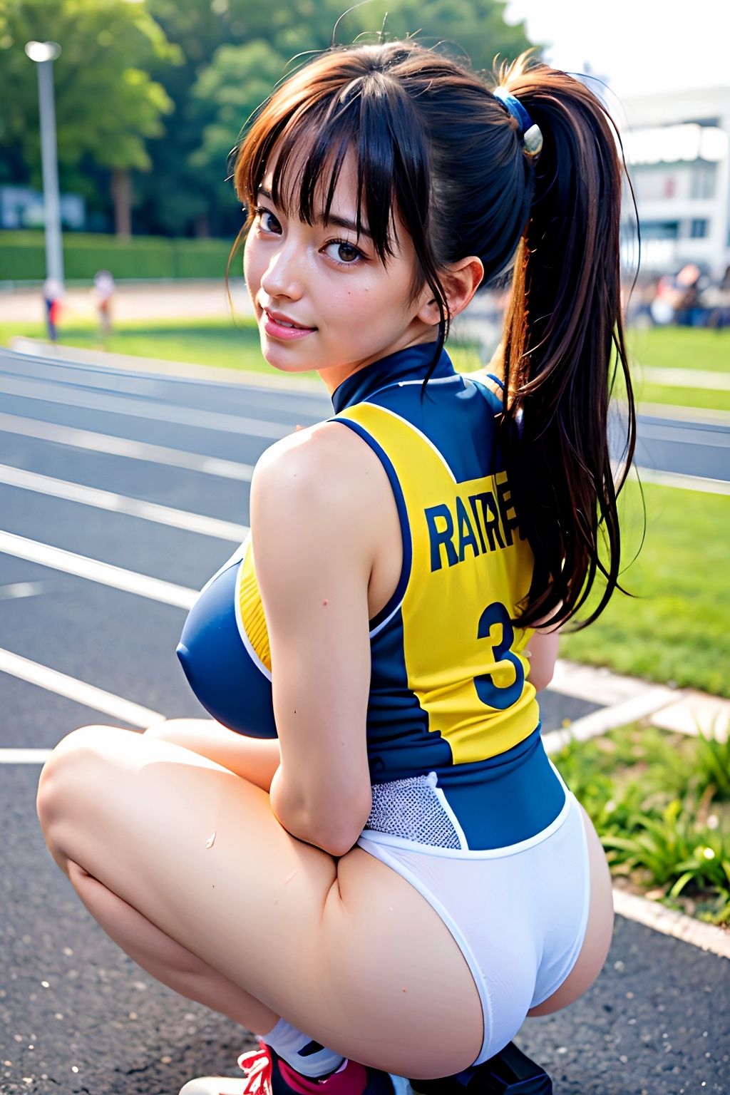 サンプル画像4:【グラビア写真集ベスト100】催●いいなりペット4:陸上部女子編(官能マンガ（仙人モード）) [d_349125]