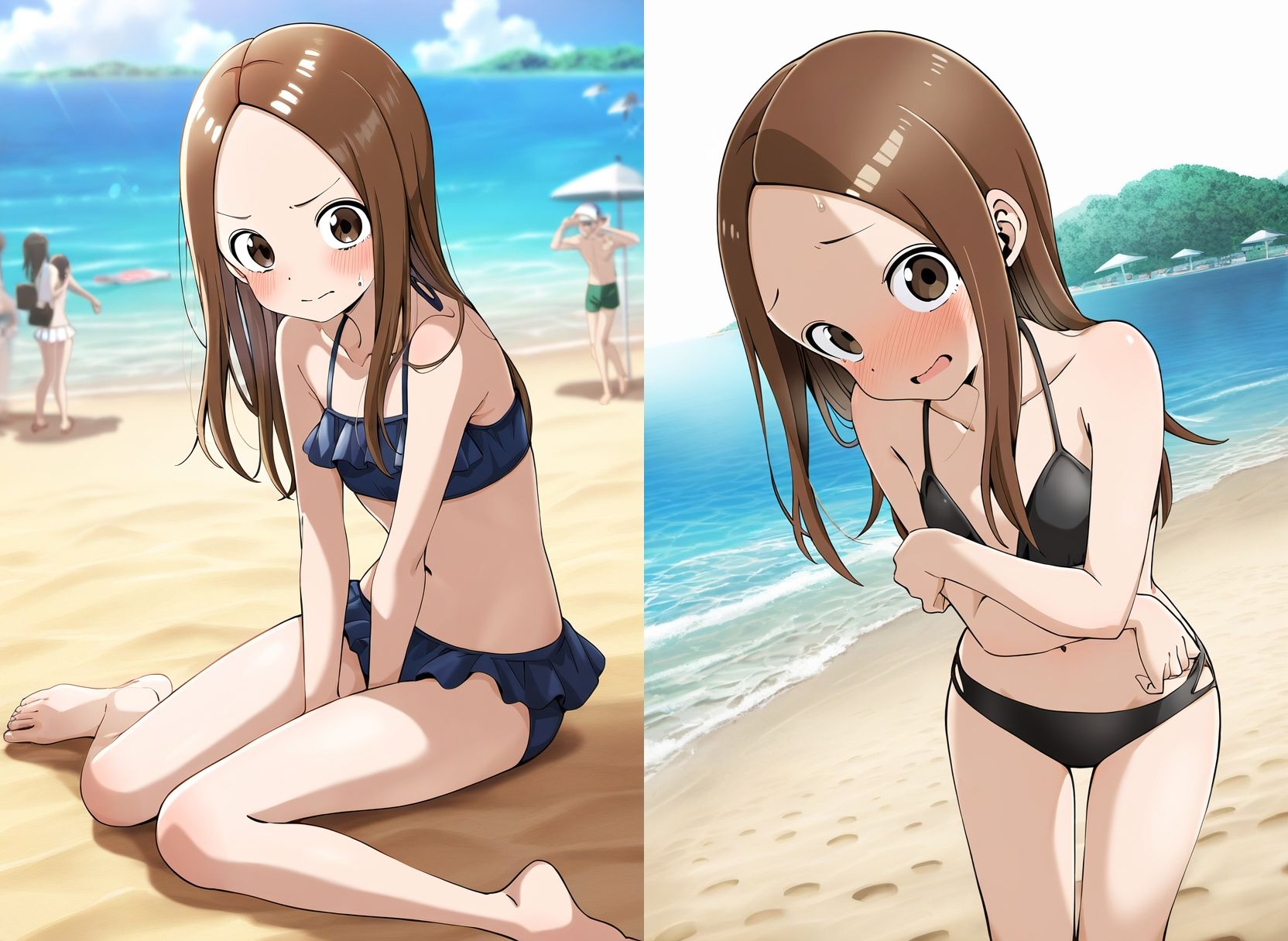 サンプル画像2:【からかい上手の高○さん】高○さんのエロ画集(猫やなぎ) [d_349192]