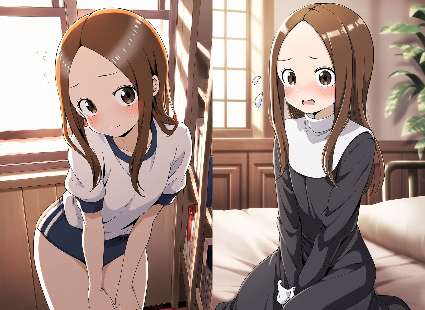 サンプル画像3:【からかい上手の高○さん】高○さんのエロ画集(猫やなぎ) [d_349192]