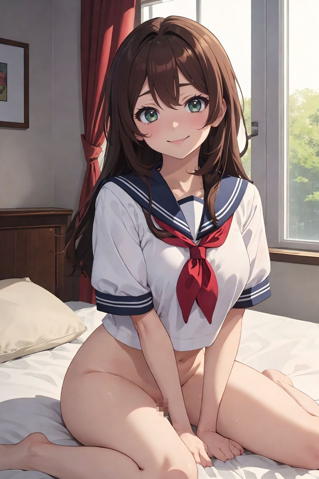 サンプル画像5:処女膜の破りかた(マンダラダラ) [d_349205]