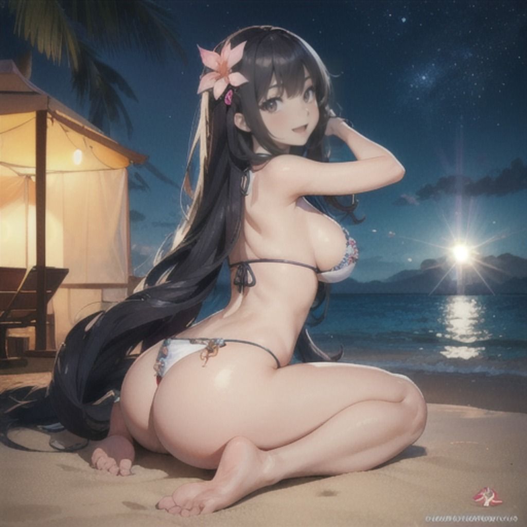 サンプル画像6:初めてできた彼女と南の島旅行に行ったら天国だった(ANAGO) [d_349209]